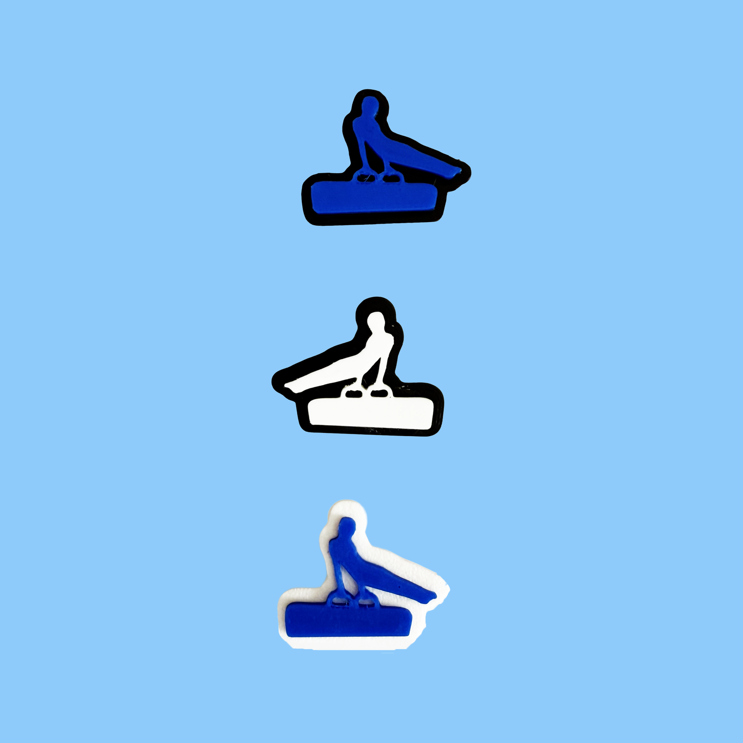 3D Printed Men’s Gymnastics Shoe Charm (Set of 2)