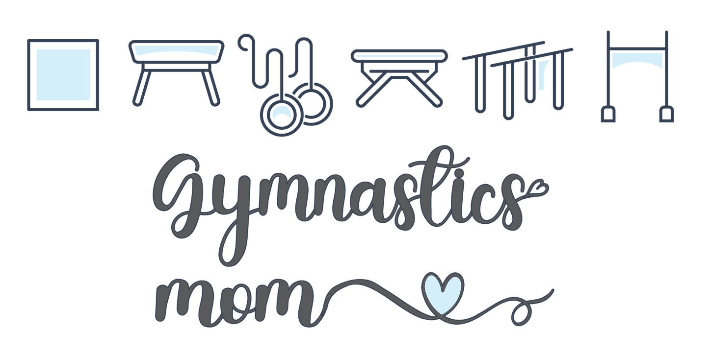 Gymnastics Mom Sticker (pack of 3)