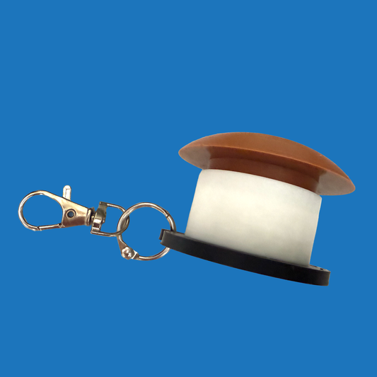 3D Printed Clicker Fidget Keychain – Men’s Gymnastics Mushroom “Pommel”